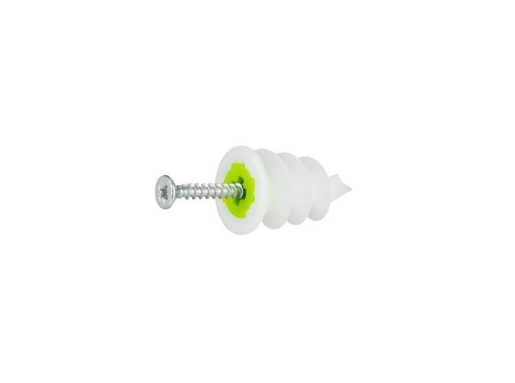 TWISTIT GRIPIT GREEN Plasterboard Fixings (Pack 25) AC Sissling